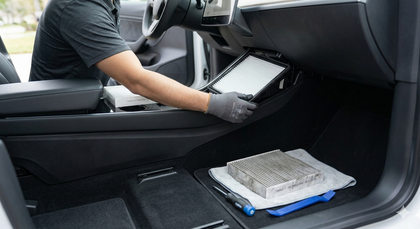 Tesla Model 3 Air Filter Replacement Guide: Step-by-Step